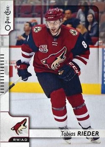 #206 Tobias Rieder - Arizona Coyotes - 2017-18 O-Pee-Chee Hockey
