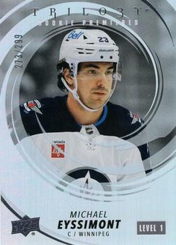 #206 Michael Eyssimont - Winnipeg Jets - 2022-23 Upper Deck Trilogy Hockey
