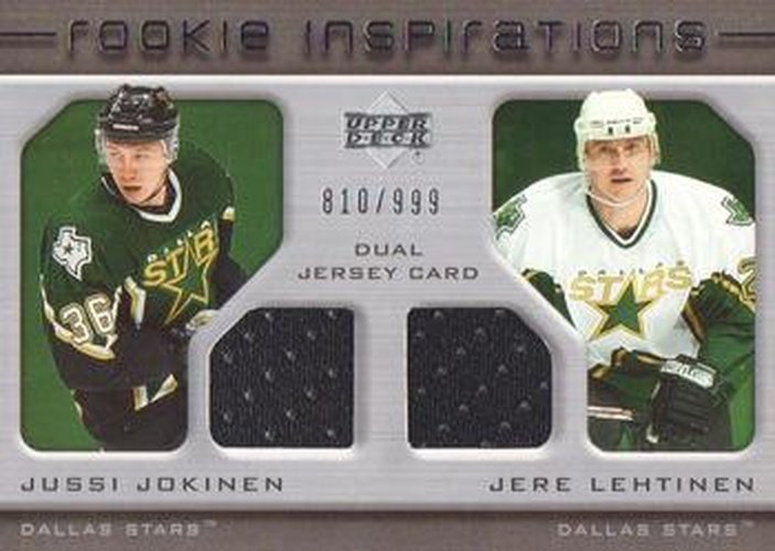 #207 Jussi Jokinen / Jere Lehtinen - Dallas Stars - 2005-06 Upper Deck Rookie Update Hockey