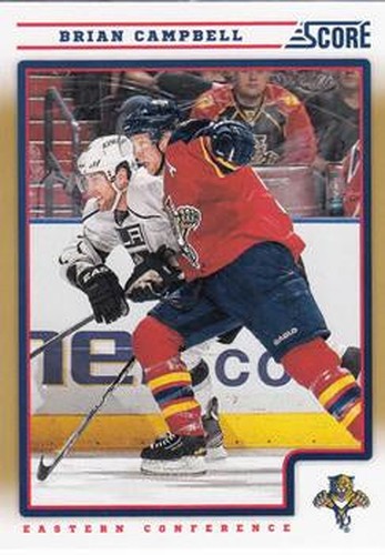 #207 Brian Campbell - Florida Panthers - 2012-13 Score - Gold Rush Hockey