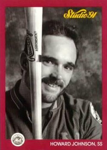 #207 Howard Johnson - New York Mets - 1991 Studio Baseball