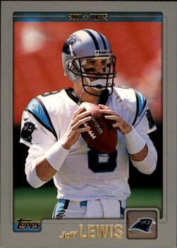#207 Jeff Lewis - Carolina Panthers - 2001 Topps Football