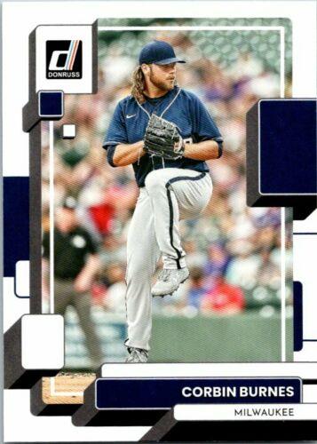 #207 Corbin Burnes - Milwaukee Brewers - 2022 Donruss Baseball