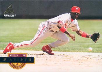 #207 Kim Batiste - Philadelphia Phillies - 1994 Pinnacle Baseball
