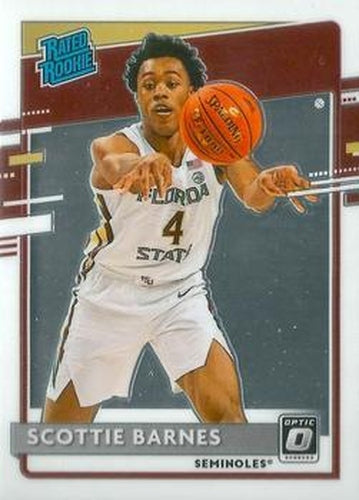 #207 Scottie Barnes - Florida State Seminoles - 2021 Panini Chronicles Draft Picks Basketball
