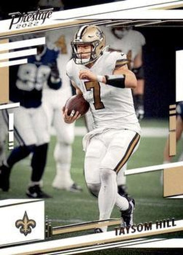 #207 Taysom Hill - New Orleans Saints - 2022 Panini Prestige Football