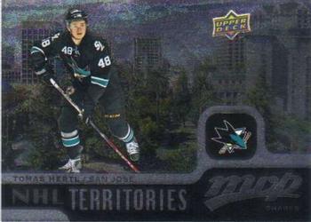 #207 Tomas Hertl - San Jose Sharks - 2015-16 Upper Deck MVP Hockey