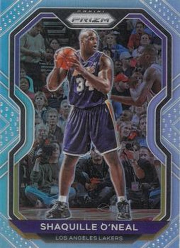 #207 Shaquille O'Neal - Los Angeles Lakers - 2020-21 Panini Prizm - Silver Prizms Basketball