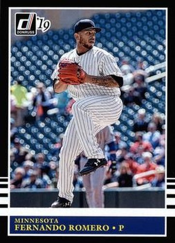 #207 Fernando Romero - Minnesota Twins - 2019 Donruss Baseball