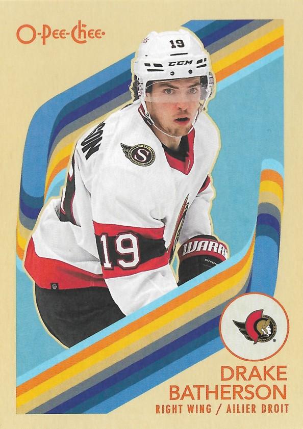#207 Drake Batherson - Ottawa Senators - 2023-24 O-Pee-Chee - Retro Hockey