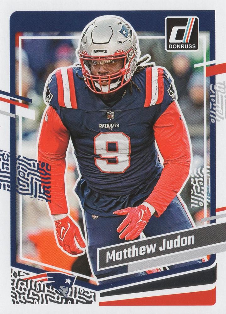 #207b Matt Judon - New England Patriots - 2023 Donruss Football