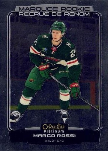 #208 Marco Rossi - Minnesota Wild - 2022-23 O-Pee-Chee Platinum Hockey