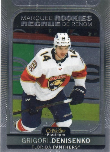 #208 Grigori Denisenko - Florida Panthers - 2021-22 O-Pee-Chee Platinum Hockey