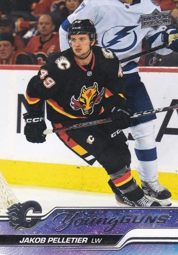 #208 Jakob Pelletier - Calgary Flames - 2023-24 Upper Deck Hockey