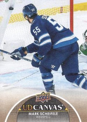 #C208 Mark Scheifele - Winnipeg Jets - 2021-22 Upper Deck - UD Canvas Hockey