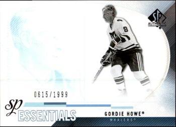 #208 Gordie Howe - Hartford Whalers - 2010-11 SP Authentic Hockey