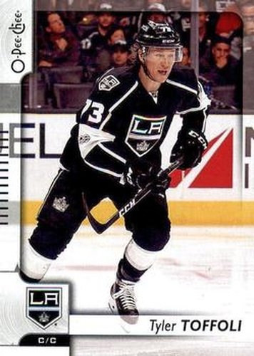 #208 Tyler Toffoli - Los Angeles Kings - 2017-18 O-Pee-Chee Hockey