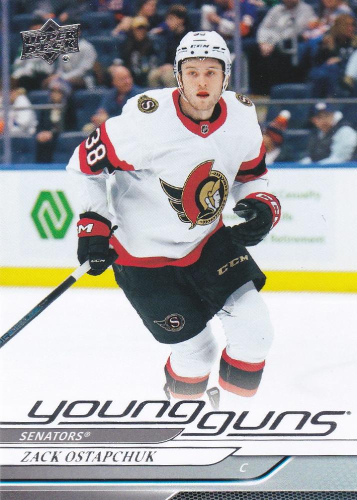 #209 Zack Ostapchuk - Ottawa Senators - 2024-25 Upper Deck Hockey