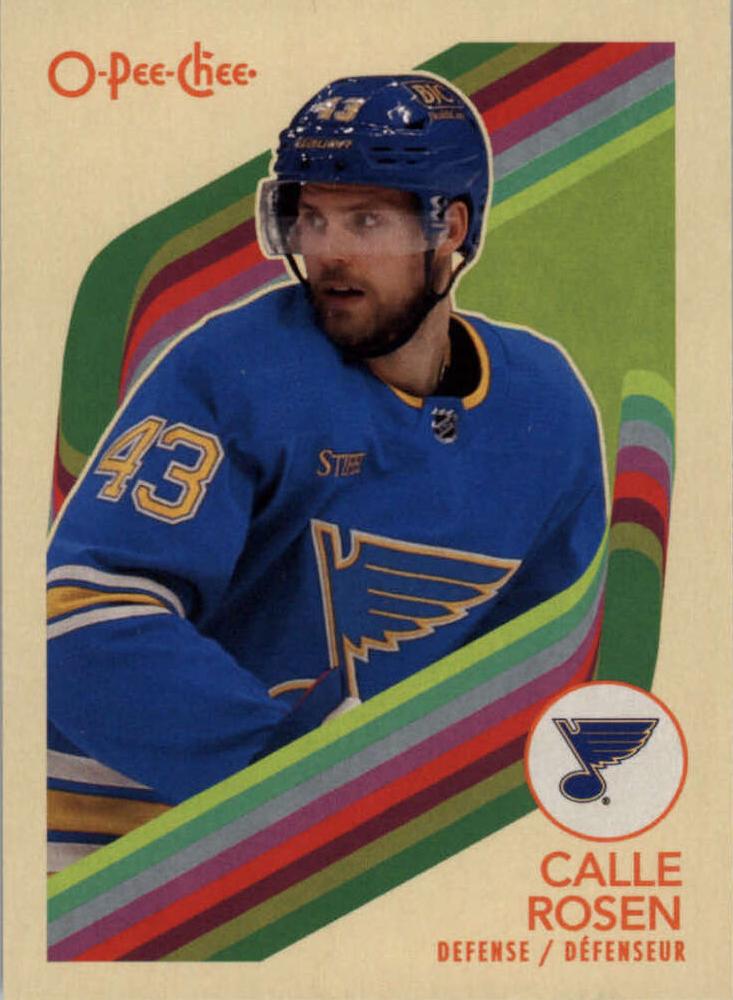 #209 Calle Rosen - St. Louis Blues - 2023-24 O-Pee-Chee - Retro Hockey