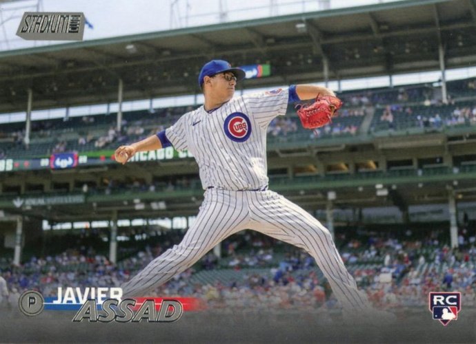 #209 Javier Assad - Chicago Cubs - 2023 Stadium Club Baseball