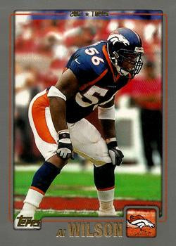 #209 Al Wilson - Denver Broncos - 2001 Topps Football