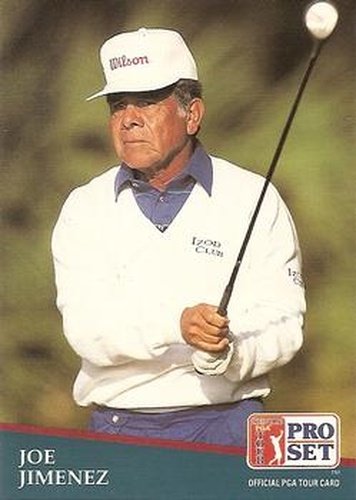 #209 Joe Jimenez - 1991 Pro Set PGA Tour Golf