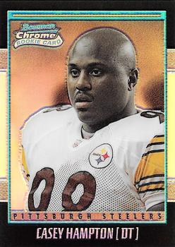 #209 Casey Hampton - Pittsburgh Steelers - 2001 Bowman Chrome Football