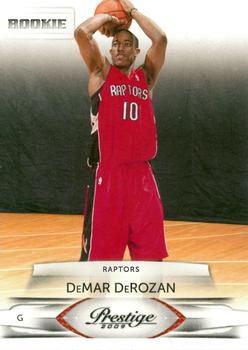 #209 DeMar DeRozan - Toronto Raptors - 2009-10 Panini Prestige Basketball