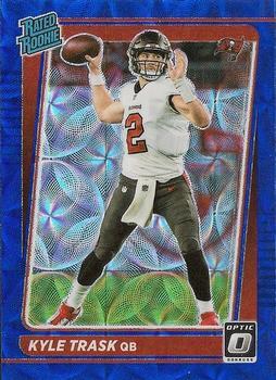 #209 Kyle Trask - Tampa Bay Buccaneers - 2021 Donruss Optic - Blue Scope Football