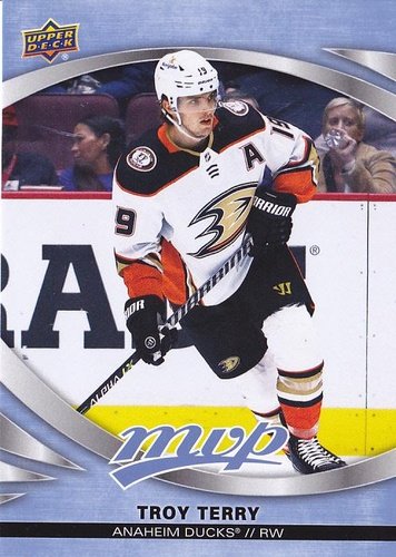 #209 Troy Terry - Anaheim Ducks - 2023-24 Upper Deck MVP - Ice Battles Hockey