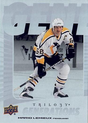 #TG-20A Mario Lemieux - Pittsburgh Penguins - 2023-24 Upper Deck Trilogy - Generations Hockey