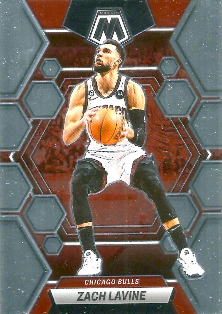 #20 Zach LaVine - Chicago Bulls - 2022-23 Panini Mosaic Basketball