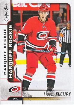 #620 Haydn Fleury - Carolina Hurricanes - 2017-18 O-Pee-Chee Hockey