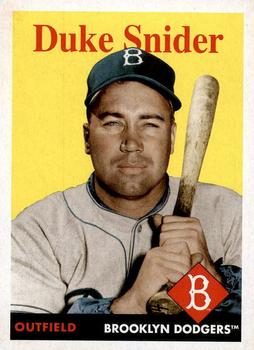 #20 Duke Snider - Brooklyn Dodgers - 2019 Topps Archives Baseball