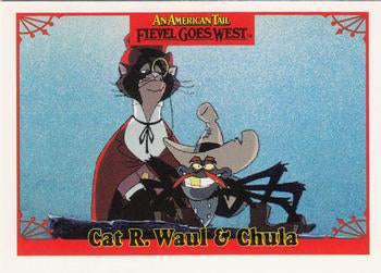 #20 Cat R. Waul & Chula - 1991 Impel An American Tail: Fievel Goes West