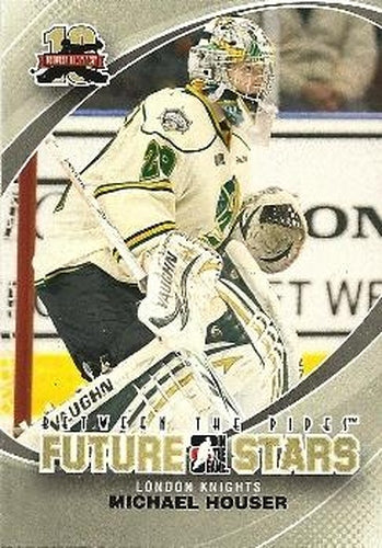 #20 Michael Houser - London Knights - 2011-12 In The Game Between The Pipes Hockey