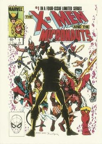 #20 The X-Men and the Micronauts - 1991 Comic Images Marvel Comics First Covers II