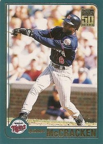 #T20 Quinton McCracken - Minnesota Twins - 2001 Topps Traded & Rookies Baseball