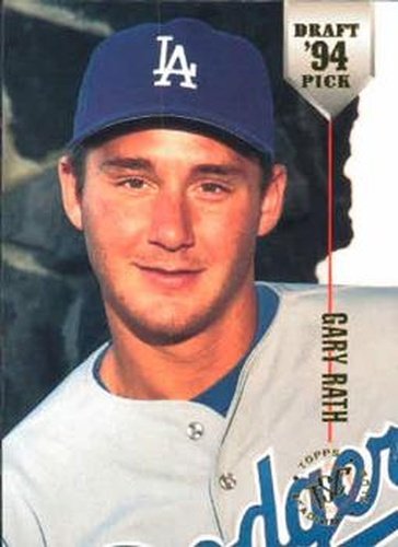 #20 Gary Rath - Los Angeles Dodgers - 1994 Stadium Club Draft Picks Baseball
