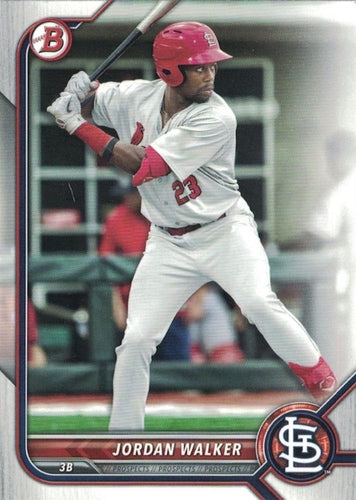 #BP-20 Jordan Walker - St. Louis Cardinals - 2022 Bowman - Prospects Baseball
