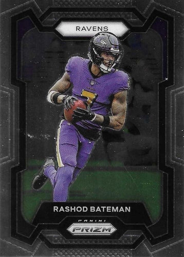 #20 Rashod Bateman - Baltimore Ravens - 2023 Panini Prizm Football