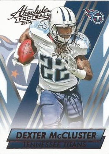 #20 Dexter McCluster - Tennessee Titans - 2014 Panini Absolute - Red Football