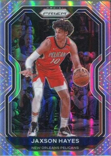 #20 Jaxson Hayes - New Orleans Pelicans - 2020-21 Panini Prizm - Silver Prizms Basketball