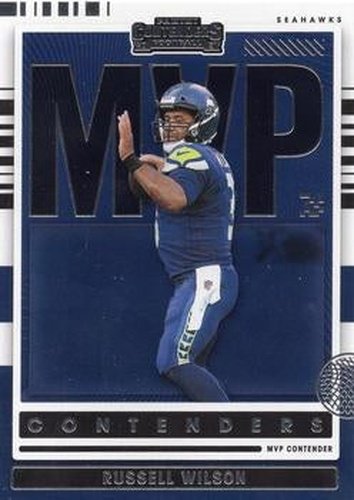 #MVP-RWI Russell Wilson - Seattle Seahawks - 2021 Panini Contenders - MVP Contenders Football