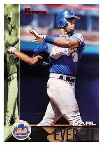 #20 Carl Everett - New York Mets - 1995 Bowman Baseball