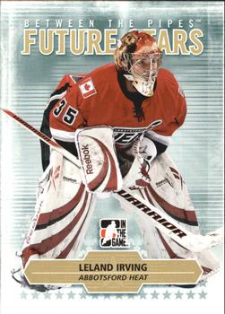 #20 Leland Irving - Abbotsford Heat - 2009-10 In The Game Between The Pipes Hockey