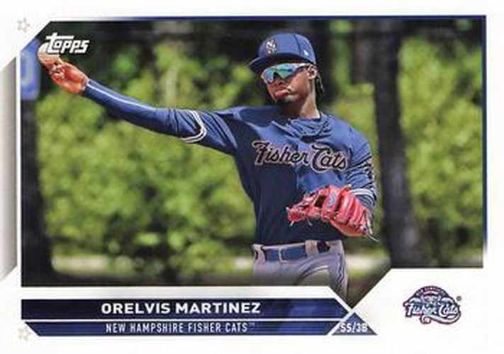 #PD-20 Orelvis Martinez - New Hampshire Fisher Cats - 2023 Topps Pro Debut Baseball