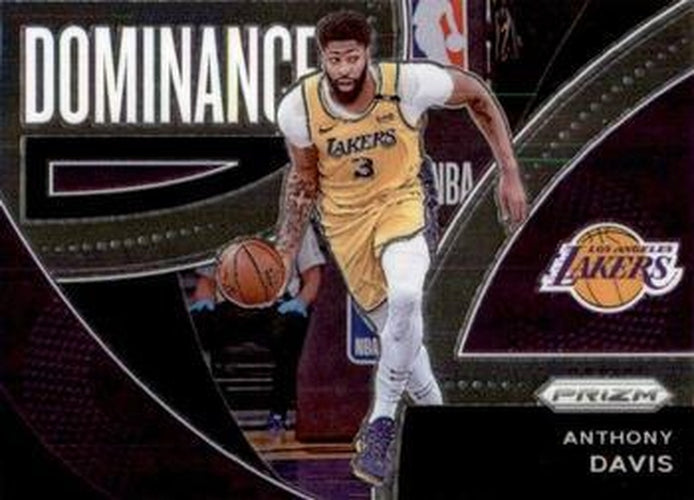 #20 Anthony Davis - Los Angeles Lakers - 2021-22 Panini Prizm - Dominance Basketball