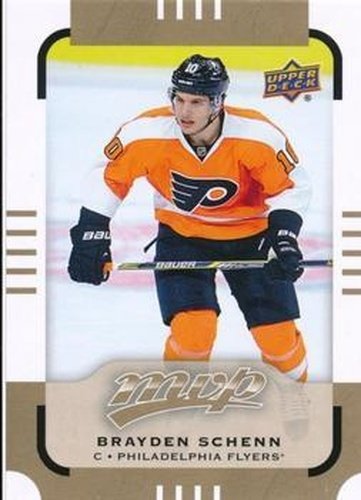 #20 Brayden Schenn - Philadelphia Flyers - 2015-16 Upper Deck MVP Hockey