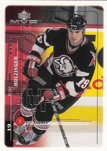 #20 Brian Holzinger - Buffalo Sabres - 1998-99 Upper Deck MVP Hockey